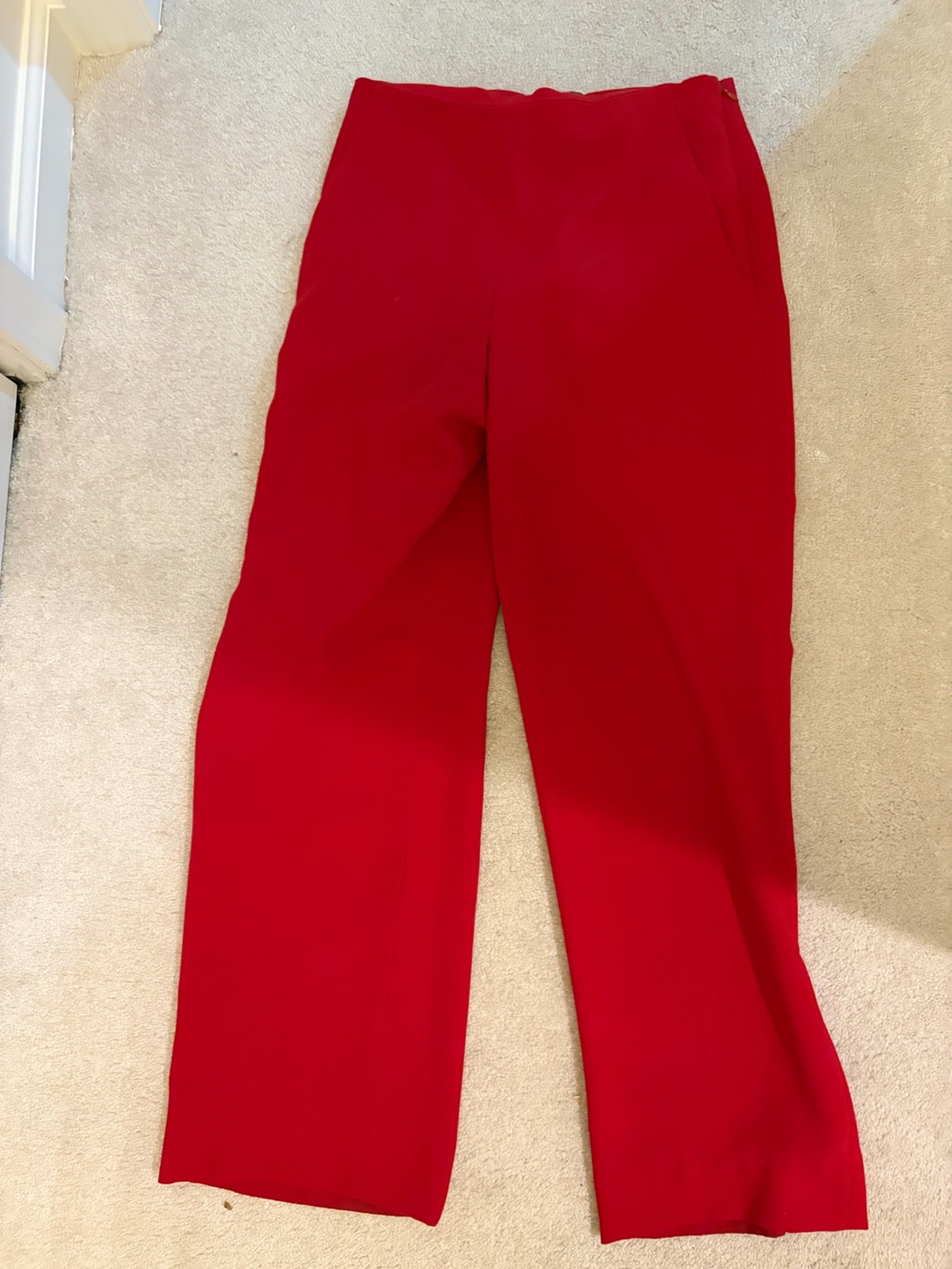 Vince Camuto Red Wide-Leg Pants, Size 0
